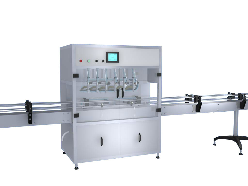 全自動(dòng)食用油灌裝線(xiàn)(六頭)視頻