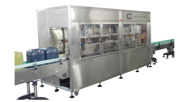 潤(rùn)滑油灌裝生產(chǎn)線(xiàn)灌裝操作視頻展示