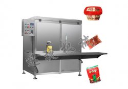 迅捷新款辣椒醬灌裝機(jī)一出手，好多機(jī)械廠家如